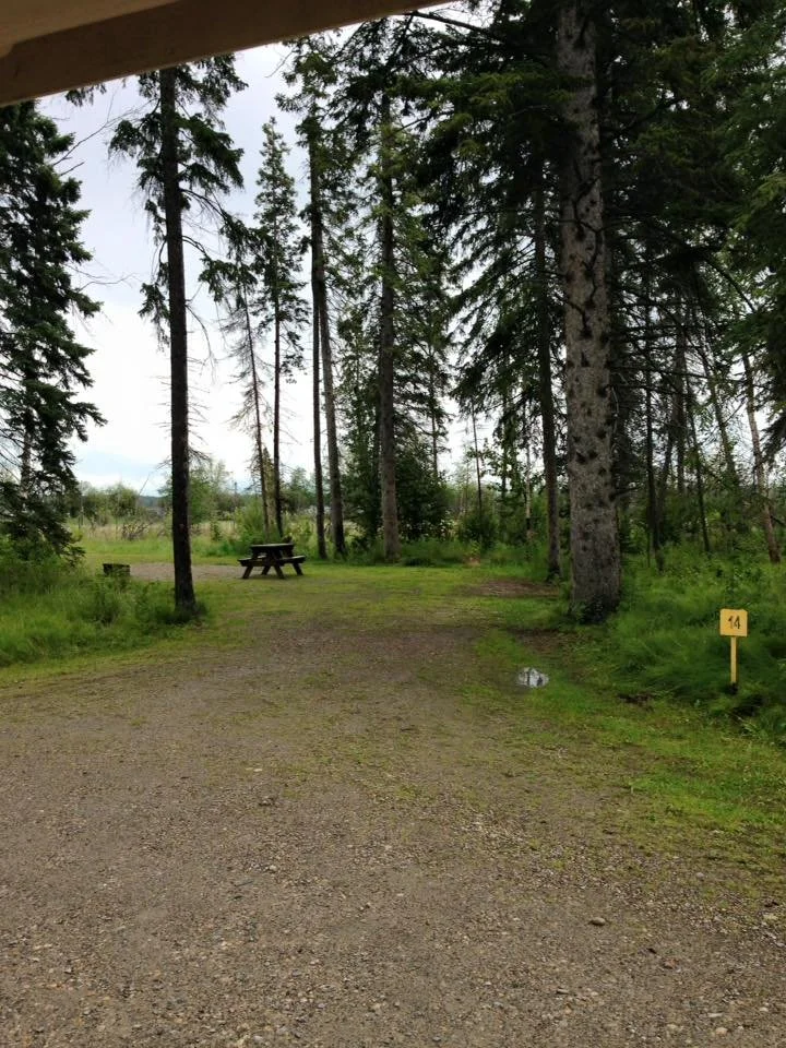Campsite at Cow Lake Campground